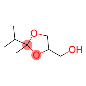 1,3-Dioxolane-4-methanol, 2-methyl-2-(1-methylethyl)-