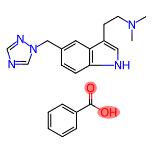 N,N-二甲基-5-(1H-1,2,4-三氮唑-1-基甲基)-1H-吲哚-3-基乙胺苯甲酸盐