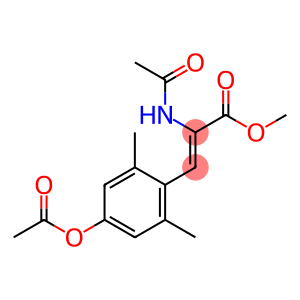 Methyl (Z)-2-acetaMido-3-(4-acetoxy-2,6-diMethylphenyl)-2-propenoate