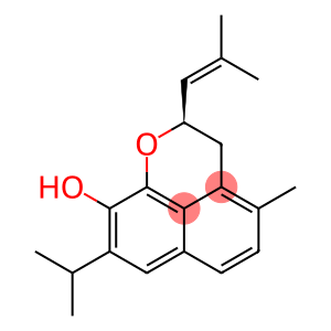 (2R)-2,3-二氢-4-甲基-8-异丙基-2-(2-甲基-1-丙烯-1-基)萘并[1,8-BC]吡喃-9-醇