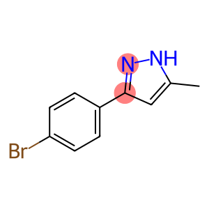 1H-Pyrazole, 3-(4-bromophenyl)-5-methyl-