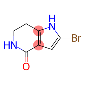2-溴-1,5,6,7-四氢-4H-吡咯并[3,2-C]吡啶-4-酮
