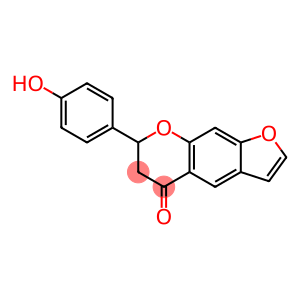 (7S)-7-(4-hydroxyphenyl)-6,7-dihydrofuro[3,2-g]chromen-5-one