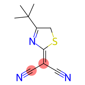 Propanedinitrile, 2-[4-(1,1-dimethylethyl)-2(5H)-thiazolylidene]-