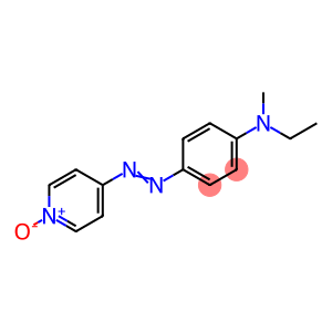 Pyridine, 4-((p-(N-ethyl-N-methyl)amino)phenylazo)-, 1-oxide