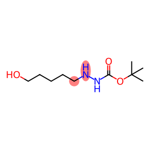 Hydrazinecarboxylic acid, 2-(5-hydroxypentyl)-, 1,1-dimethylethyl ester