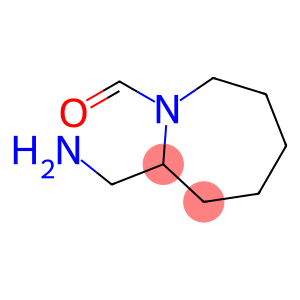 1H-Azepine-1-carboxaldehyde, 2-(aminomethyl)hexahydro- (9CI)