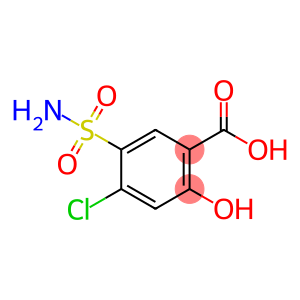4-chloro-5-sulphamoylsalicylic acid