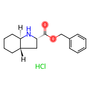 1H-Indole-2-carboxylic acid, octahydro-, phenylmethyl ester, hydrochloride, [2S-(2α,3aβ,7aα)]- (9CI)