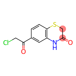 6-CHLOROACETYL-2H-1 4-BENZOTHIAZIN-3(4H&