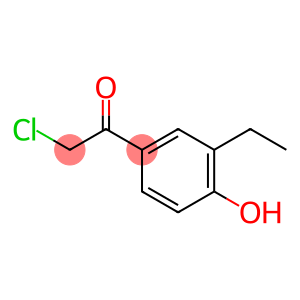 Ethanone, 2-chloro-1-(3-ethyl-4-hydroxyphenyl)- (9CI)