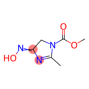 1H-Imidazole-1-carboxylic  acid,  4,5-dihydro-4-(hydroxyimino)-2-methyl-,  methyl  ester