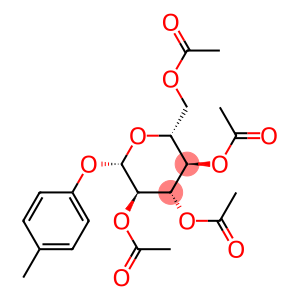 (2R,3R,4S,5R,6S)-2-(acetoxymethyl)-6-(p-tolyloxy)tetrahydro-2H-pyran-3,4,5-triyl triacetate