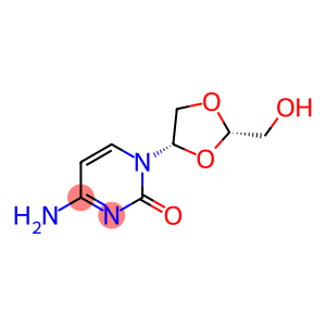4-amino-1-[(2S,4S)-2-(hydroxymethyl)-1,3-dioxolan-4-yl]-1,2-dihydropyrimidin-2-one