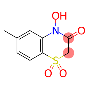 4-Hydroxy-6-methyl-2H-1,4-benzothiazin-3(4H)-one 1,1-dioxide