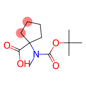 1-{[(叔丁氧基)羰基](甲基)氨基}环戊烷-1-羧酸