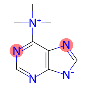 6-Trimethylaminio-7H-purin-7-ide