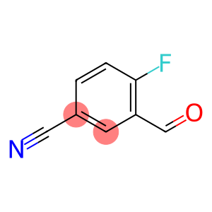 Benzonitrile, 4-fluoro-3-formyl- (9CI)