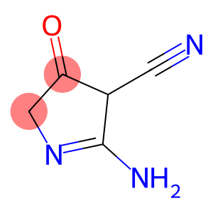 2H-Pyrrole-4-carbonitrile, 5-amino-3,4-dihydro-3-oxo-