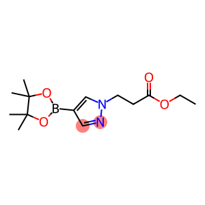 1H-Pyrazole-1-propanoic acid, 4-(4,4,5,5-tetramethyl-1,3,2-dioxaborolan-2-yl)-, ethyl ester