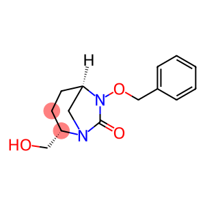 1,6-Diazabicyclo[3.2.1]octan-7-one, 2-(hydroxymethyl)-6-(phenylmethoxy)-, (1R,2S,5R)-