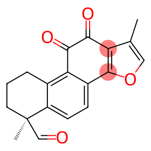 Phenanthro[1,2-b]furan-6-carboxaldehyde, 6,7,8,9,10,11-hexahydro-1,6-dimethyl-10,11-dioxo-, (6S)-