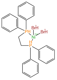 dibromonickel, 2-diphenylphosphaniumylethyl-diphenyl-phospho...