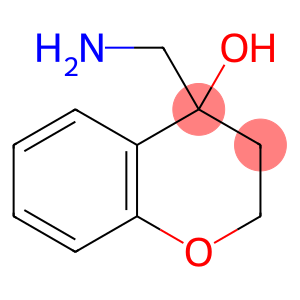2H-1-BENZOPYRAN-4-OL, 4-(AMINOMETHYL)-3,4-DIHYDRO-