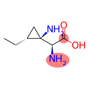 Cyclopropaneacetic acid, alpha,1-diamino-2-ethyl-, [1R-[1alpha,1(S*),2beta]]- (9CI)