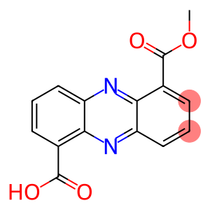 1,6-Phenazinedicarboxylic acid, 1-methyl ester