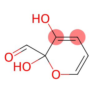 2H-Pyran-2-carboxaldehyde, 2,3-dihydroxy- (9CI)