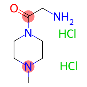 2-氨基-1-(4-甲基哌嗪-1-基)乙酮二盐酸盐