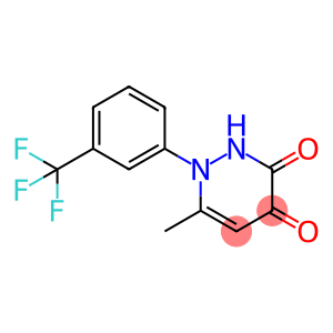 3,4-Pyridazinedione, 1,2-dihydro-6-methyl-1-(3-(trifluoromethyl)phenyl )-