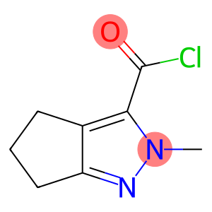 3-Cyclopentapyrazolecarbonyl chloride, 2,4,5,6-tetrahydro-2-methyl- (9CI)