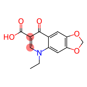 5-ETHYL-8-OXO-5,8-DIHYDRO-[1,3]DIOXOLO[4,5-G]QUINOLINE-7-CARBOXYLIC ACID
