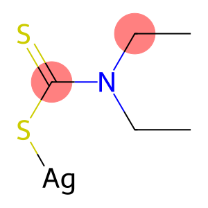 二乙基二硫代氨基甲酸银盐