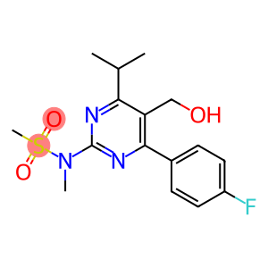 4-(4-Fluorophenyl)-6-Isopropyl-2-(N-Mehyl-N-Mehylsulfonylamino)Pyrimidine-5-yl-Methanol