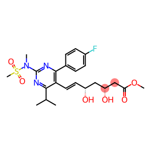 methyl (3R,5S,6E)-7-[4-(4-fluorophenyl)-2-[methyl(methylsulfonyl)amino]-6-(propan-2-yl)pyrimidin-5-yl]-3,5-dihydroxyhept-6-enoate