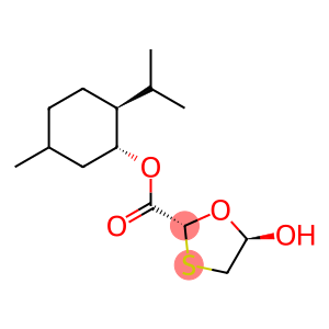 (2R,5R)-5-羟基-1,3-氧硫杂环-2-羧酸(R,2S,5R)-5-甲基-2-异丙基环己酯