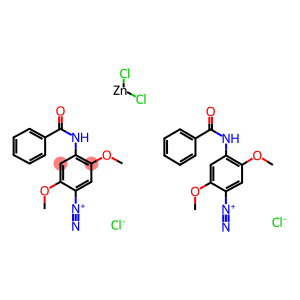 4-(Benzoylamino)-2,5-dimethoxybenzenediazonium