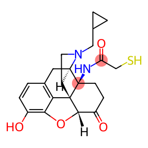 14-thioglycolamido-7,8-dihydro-N-(cyclopropylmethyl)normorphinone
