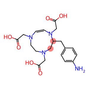 1H-1,4,7-Triazonine-1,4,7-triacetic acid, 2-[(4-aMinophenyl)Methyl]hexahydro-