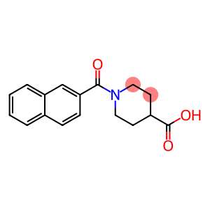 4-Piperidinecarboxylic acid, 1-(2-naphthalenylcarbonyl)-