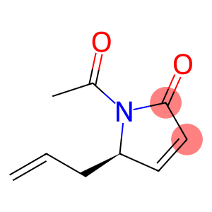 2H-Pyrrol-2-one, 1-acetyl-1,5-dihydro-5-(2-propenyl)-, (R)- (9CI)