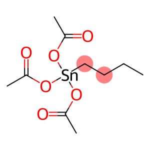 Tris(acetyloxy)butyltin(IV)