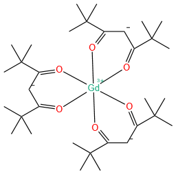 Tris(2,2,6,6-tetramethylheptane-3,5-dionato-O,O')gadolinium