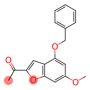 1-(4-(benzyloxy)-6-methoxybenzofuran-2-yl)ethanone