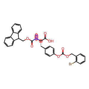 N-ALPHA-(9-FLUORENYLMETHOXYCARBONYL)-O-2-BROMOCARBOBENZOXY-L-TYROSINE