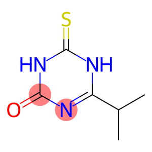 1,3,5-Triazin-2(1H)-one, 5,6-dihydro-4-(1-methylethyl)-6-thioxo-
