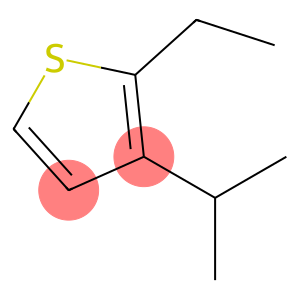 Thiophene, 2-ethyl-3-(1-methylethyl)-